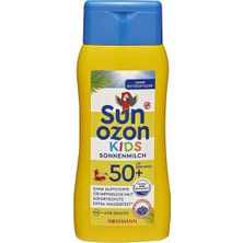 Sun Ozon 2 Adet Sunozon Çocuk Güneş Koruyucu Süt 50+Spf Hassas Cilt 200 ml