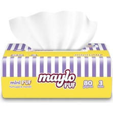 5 Adet Maylo Mini Puf Mendil Puf Mendil 80'li 80'li