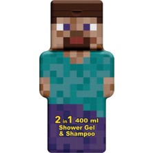4 Adet Air Val International Minecraft Duş Jeli & Şampuan 400 ml