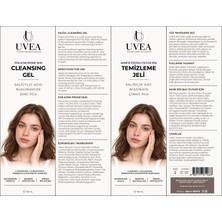 Uvea Acn Pro Yüz Yıkama Jeli – Akne ve Eğilimli Ciltler Için Mikrobiyom Destekleyici, Sebum Dengeleyici Arındırıcı Temizleme - JEL500 ml