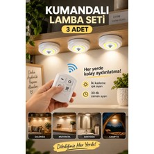 Kumandalı Lamba Seti 3 Adet