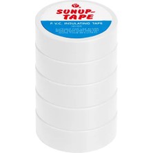 SS Home Concept SN-27924 Beyaz 0.13X18MM Izole Pvc Elektrik Yalıtım Bant (5’li Paket)