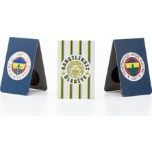 Fenerbahçe Karşılıksız Ölesiye 3'lü Mıknatıslı Kitap Ayracı Seti - Lisanslı Orijinal