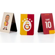 Galatasaray Leroy Sane 3'lü Mıknatıslı Kitap Ayracı Seti - Lisanslı Orijinal