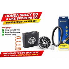 Setup Motorcycle Honda Spacy 110 & Rks Spontini 110 Setup Performans Varyatör Seti