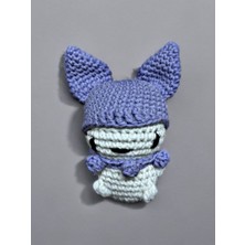 Mundy Amigurumi Anahtarlık 10-11 cm Sevimli El Örgüsü Hediyelik Anahtar ve Çanta Aksesuarı
