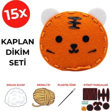 Kidose Dikiş Öğrenme Aktivitesi – Kaplan Temalı Eğitici Çocuk Hobi Seti