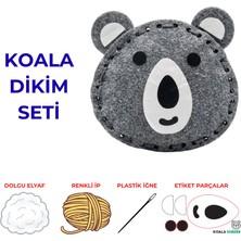 Kidose Koala Dikiş Kiti – Çocuklara Dikiş Öğretici Eğitici Hobi ve El Becerisi Seti