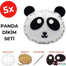 Kidose Çocuklar Için Panda Dikiş Aktivitesi – Yaratıcılık ve El Becerisi Geliştiren Set