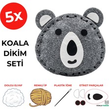 Kidose Çocuklar Için Koala Dikiş Aktivitesi – Yaratıcılık Geliştiren Eğitici Hobi Seti