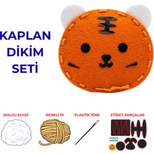 Kidose Kaplan Dikiş Seti – Çocuklar Için Dikiş Öğrenme ve Yaratıcı El Becerisi Aktivitesi