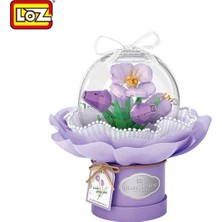 Cotton Soft LZ1297 Loz Ledli Orkide Buketi Block Oyuncak 272 Parça