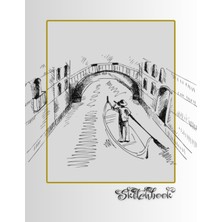 Gültekin Sketchbook: City Scene, Large 8.5" x 11", 110 Pages, Perfect For Everyone, Crayons, Pencils, Drawing And Sketching