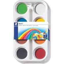 Gültekin Staedtler 8870 K8 Noris Clup Sulu Boya 8'li , Paletli Boya Tablet Çapı 44MM