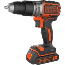 Gültekin Black + Decker BCD383D2XK-QW 18V 2AH Powerconnect Çift Bataryalı Darbeli Matkap (2 x 2,0AH Şarj Göstergeli Batarya, 1A Şarj Cihazı ve Özel Saklama Kutusu)