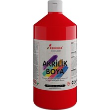 Gültekin Red Rose Kırmızı Akrilik Boya 1000 gr