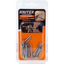 Gültekin Caselka Sunta Vidası, 3,5X30 Mm, Mobilya ve Ahşap Yüzeyler Için