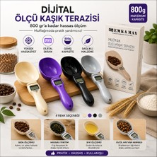 MiraLive Dijital Ölçü Kaşığı - Terazili - 800 gr Ölçme Kapasitesi