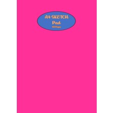 Gültekin A4 Sketch Pad: A4 Size 8.27 x 11.69 Inches White Paper Drawing Book, Sketchbook, 100 Pages, 90 Gsm , Ideal For Drawing, Art And Craft, Colour Pınk