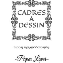 Gültekin Cadres A Dessın: Décors Floraux Et Vıctorıens