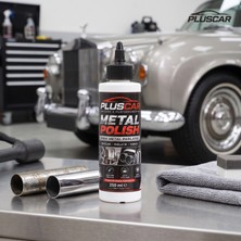 Plus Car Pluscar Metal Polish Çok Amaçlı Krem Metal Parlatıcı ve Temizleyici 250 ml