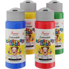 Gültekin Red Rose Ana Renkler Parmak Boyası 4'lü Set 4X60 ml