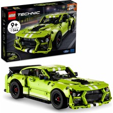 Gültekin LEGO Technic Ford Mustang Shelby GT500 42138 – 9 Yaş ve Üzeri Çocuklar Için Doğum Günü Hediyesi Fikri, 2 Adet Çek–bırak Motor Fonksiyonu Içeren Yarış Arabası Yaratıcı Oyuncak Yapım Seti (544 Parça)