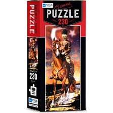 Gültekin Blue Focus 230 Parça Kutulu Puzzle - Başkomutan Atatürk