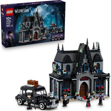Gültekin LEGO 76786 Wednesday Morticia'nın Evi - 10 Yaş ve Üzeri - 1002 Parça Yapım Seti