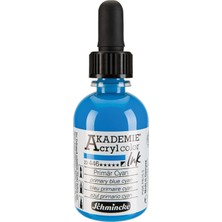 Gültekin Schmincke Akademie Akrilik Mürekkep 50 ml 446 Primary Blue Cyan