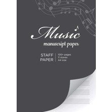 Gültekin Independently Published Music Manuscript Paper: Over 100 Pages With Blank Sheet Music, Staff Paper For Beginners And Advanced Musicians, Music Manuscript Paper A4.