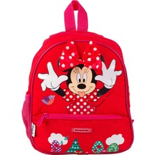 Gültekin Samsonite Minnie Mouse Çocuk Sırt Çantası - Disney Lisanslı Kreş ve Anaokulu Çantası - 7 Litre - Kırmızı -