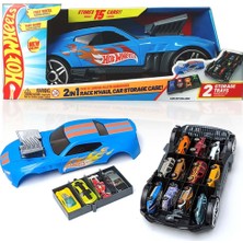 Gültekin Hot Wheels Race N' Haul 2'si 1 Arada Oyuncak Çantası, Saklama ve Transporter