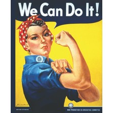 Gültekin Rosie The Riveter College Rule Notebook: We Can Do It. Rosie The Riveter Notebook