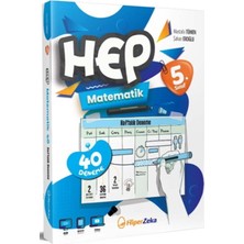 HiperZeka 5. Sınıf Hep Matematik 40 Haftalık Deneme