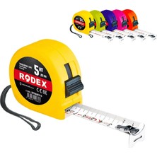 Gültekin Rodex Şerit Metre Darbeye Dayanıklı Kilitli 5 Metre x 25 mm
