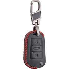Gültekin Alisveristime (Citroen C4 Cactus,c5,c3,c6,c8,picasso Uyumlu) Deri Anahtar Kılıfı