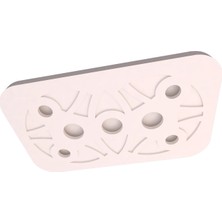 Motifpiyer Hazır Spotlu Tavan Paneli Aura Serisi-Modern LED Uyumlu Tavan Göbeği/Kavis-Rectangle