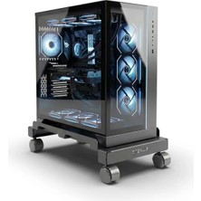 Gültekin Prexua Roller Tekerli Bilgisayar Kasa Standı - Pc Stand - RLR50 (Large)