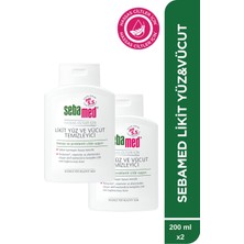 Gültekin Sebamed Likit Yüz ve Vücut Temizleyici, 200 ml x 2 Adet