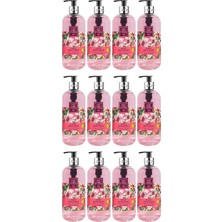Gültekin Eyüp Sabri Tuncer Doğal Zeytinyağlı Sıvı Sabun Japon Kiraz Çiçeği 500 ml x 12 Adet