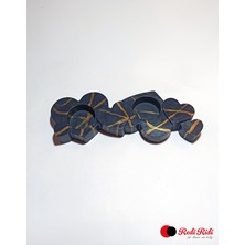 Redi Ridi El Yapımı Taş Döküm Tealight Mumluk