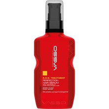 Gültekin Vasso Kusursuzlaştırıcı Saç Serumu | Yıpranmış ve Aşırı Işlem Görmüş Saçlar | Keratinli Kurtarma Bakımı | S.o.s Treatment 100 ml