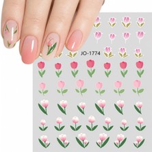 Gültekin Lale Dizayn Tırnak Sticker Tırnak Etiketi Nail Art JO-1774