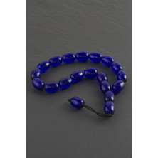 Bijuteri Net Oval Cam Taş Tesbih 10*13 mm