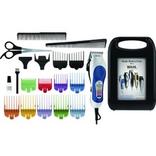 Gültekin Wahl 79300-1616 Colourpro, 15 Parçalı Elektrikle Çalışan Saç Kesme Seti