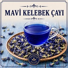 Anadolu Hasat Mavi Kelebek Çayı (Butterfly Pea) – Doğal Kurutulmuş Mavi Çay – Yeni Mahsul – Katkısız