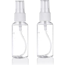 Gültekin Spelt 30 ml Şeffaf Sprey Şişesi Boş Pet Şişe Kozmetik Atomizer 2'li