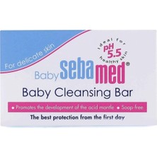 Gültekin Sebamed Bebe Kompakt Temizleme Sabunu, 100 G, Ph 5.5, Bebek Cildine Uygun