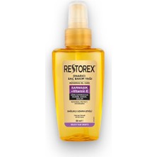 Gültekin Restorex Speed & Strong Onarıcı Bakım Saç Bakım Yağı 80 ml – Sarmaşık Özlü, Sağlıklı Uzama, Dökülme Karşıtı